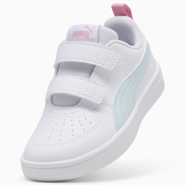Tenis PUMA Rickie para niños, PUMA White-Sea Glass-Pinkscape, large-MEX