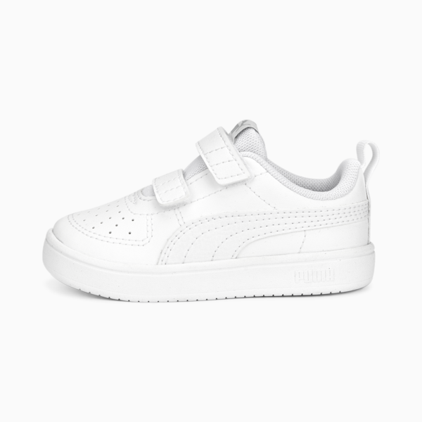 PUMA Rickie V Sneakers Baby, PUMA White-PUMA White-Cool Light Gray, large-MEX