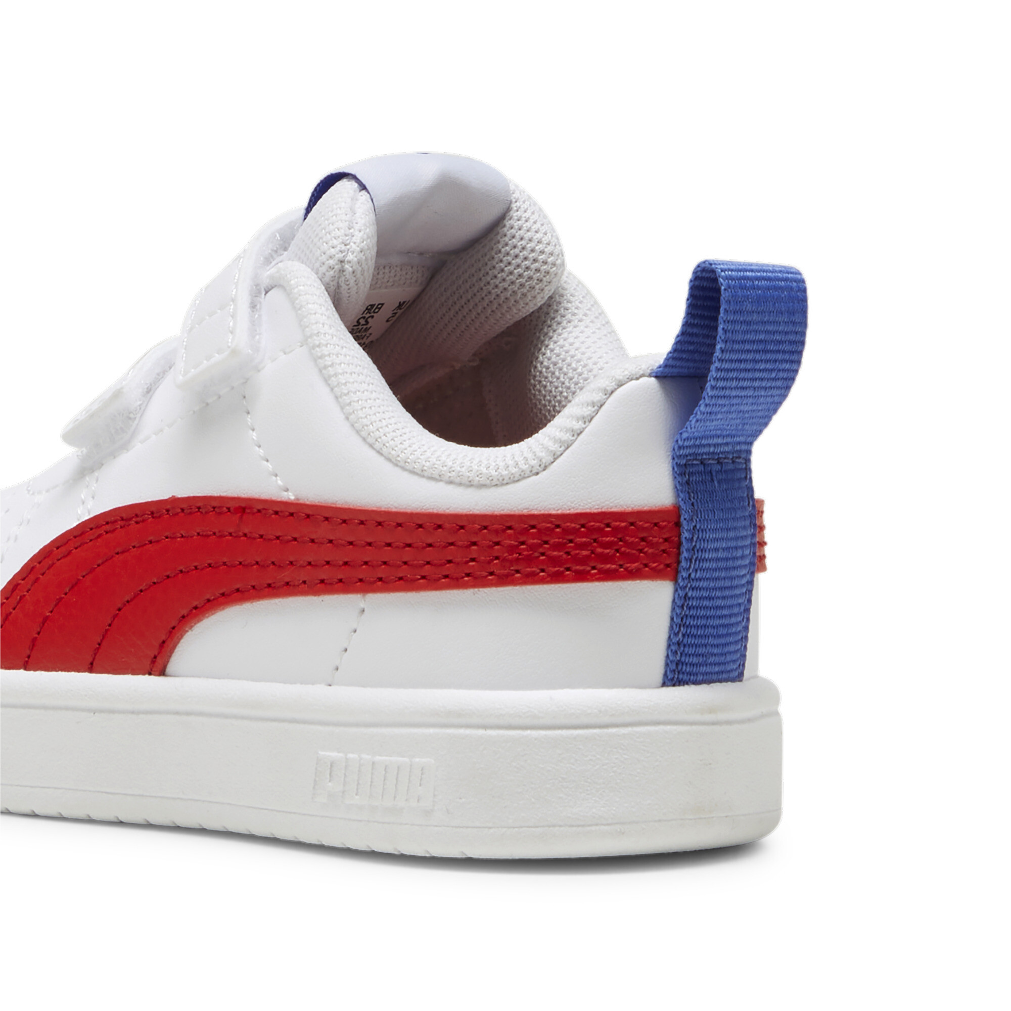 PUMA Rickie sneakers, Blauw/Rood/Wit, Maat 21 thumbnail 5