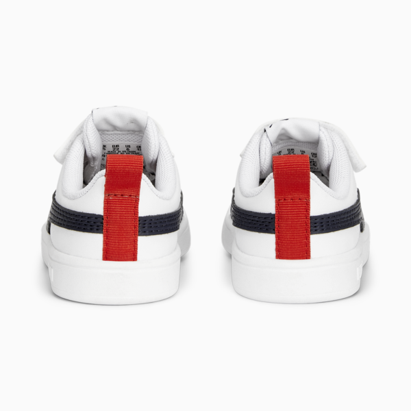 Tenis Infantiles PUMA Rickie V, PUMA White-Peacoat-Burnt Red, large-MEX