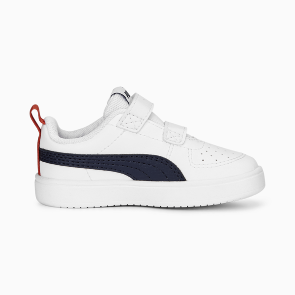 Tenis Infantiles PUMA Rickie V, PUMA White-Peacoat-Burnt Red, large-MEX