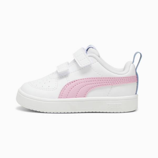 Tenis Infantiles PUMA Rickie V, PUMA White-Pink Lilac-Zen Blue, large-MEX