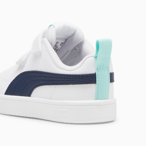 PUMA Rickie V Sneakers Baby, PUMA White-Club Navy-Mint, large-MEX