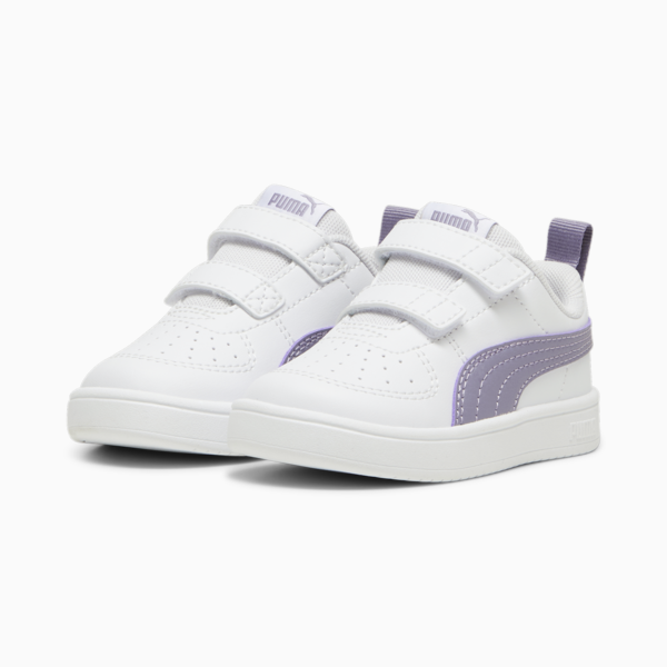 Tenis Infantiles PUMA Rickie V, PUMA White-Pale Plum, large-MEX