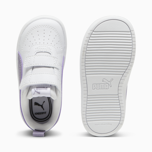 Tenis Infantiles PUMA Rickie V, PUMA White-Pale Plum, large-MEX