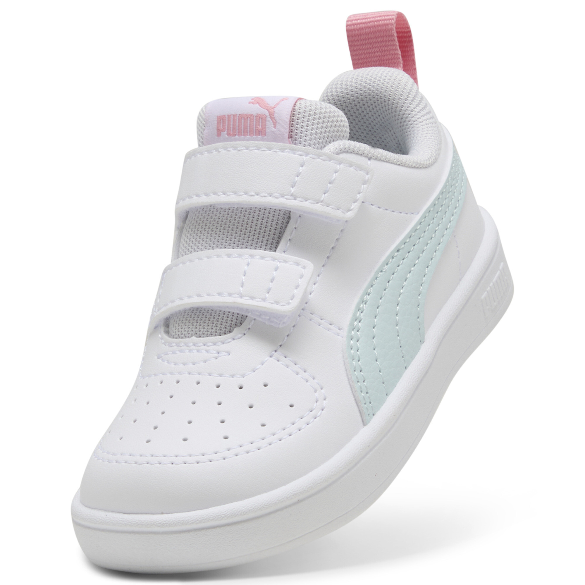 PUMA Rickie sneakers, Roze/Wit, Maat 25 thumbnail 2
