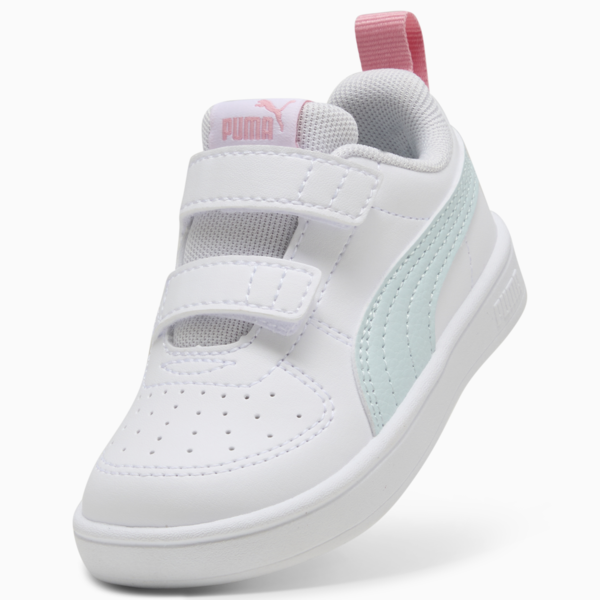 Tenis Infantiles PUMA Rickie V, PUMA White-Sea Glass-Pinkscape, large-MEX