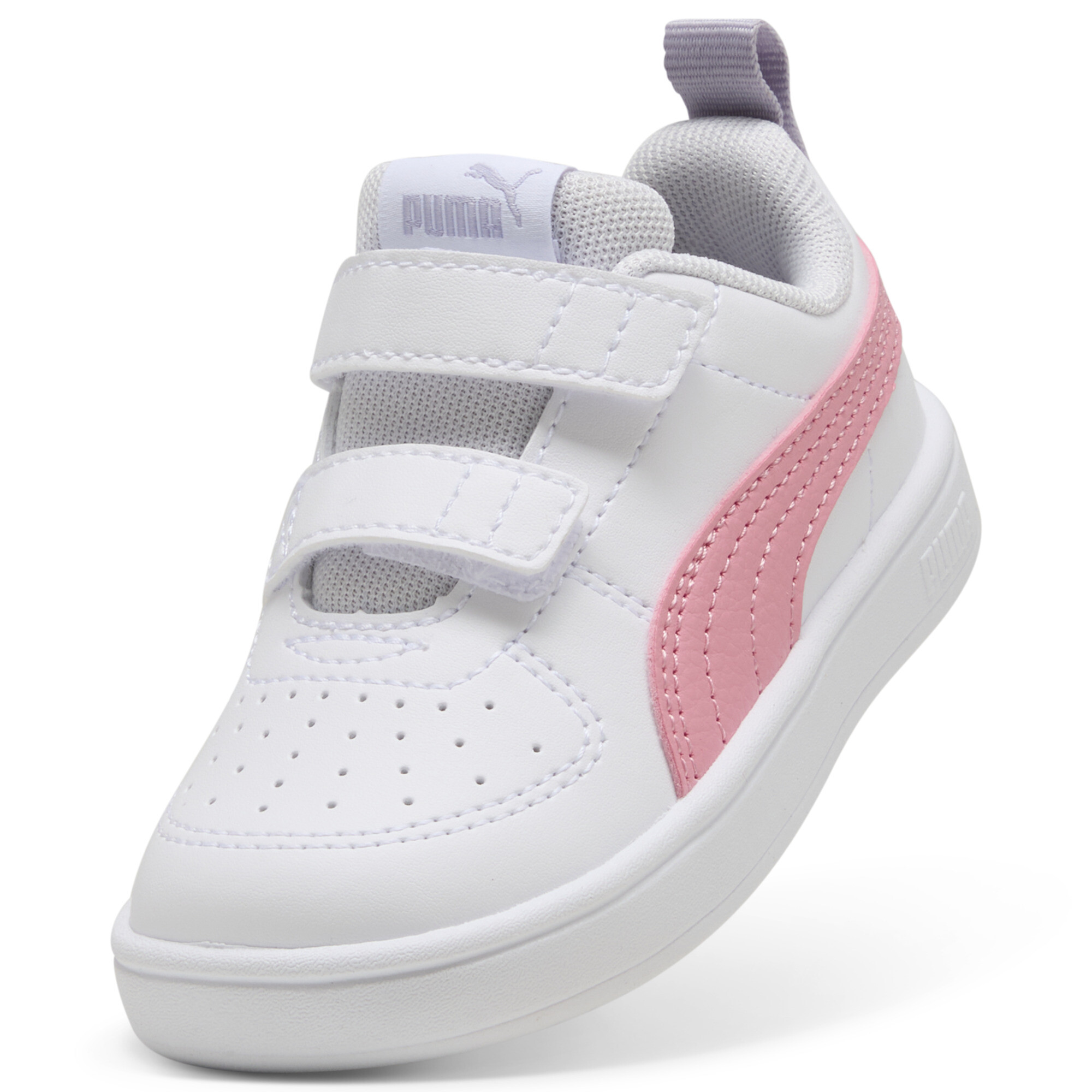 PUMA Rickie sneakers, Roze/Wit, Maat 21 thumbnail 2