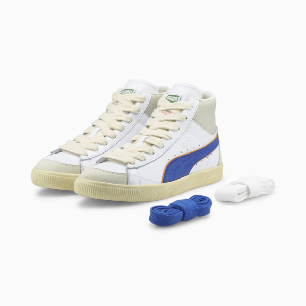 PUMA x RHUIGI Clyde Sneakers, PUMA White-Royal Sapphire, large-ZAF