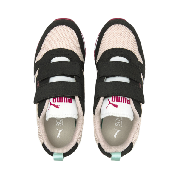 Zapatillas Puma R78 V para niños ADP, Lotus-PUMA White-PUMA Black, large-ARG