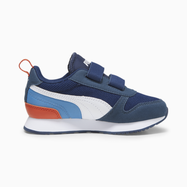 Zapatillas Puma R78 V para niños ADP, Persian Blue-PUMA White-Inky Blue-Regal Blue, large-ARG