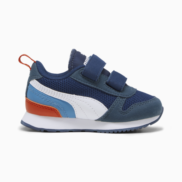 Zapatillas Puma R78 V para niños ADP, Persian Blue-PUMA White-Inky Blue-Regal Blue, large-ARG