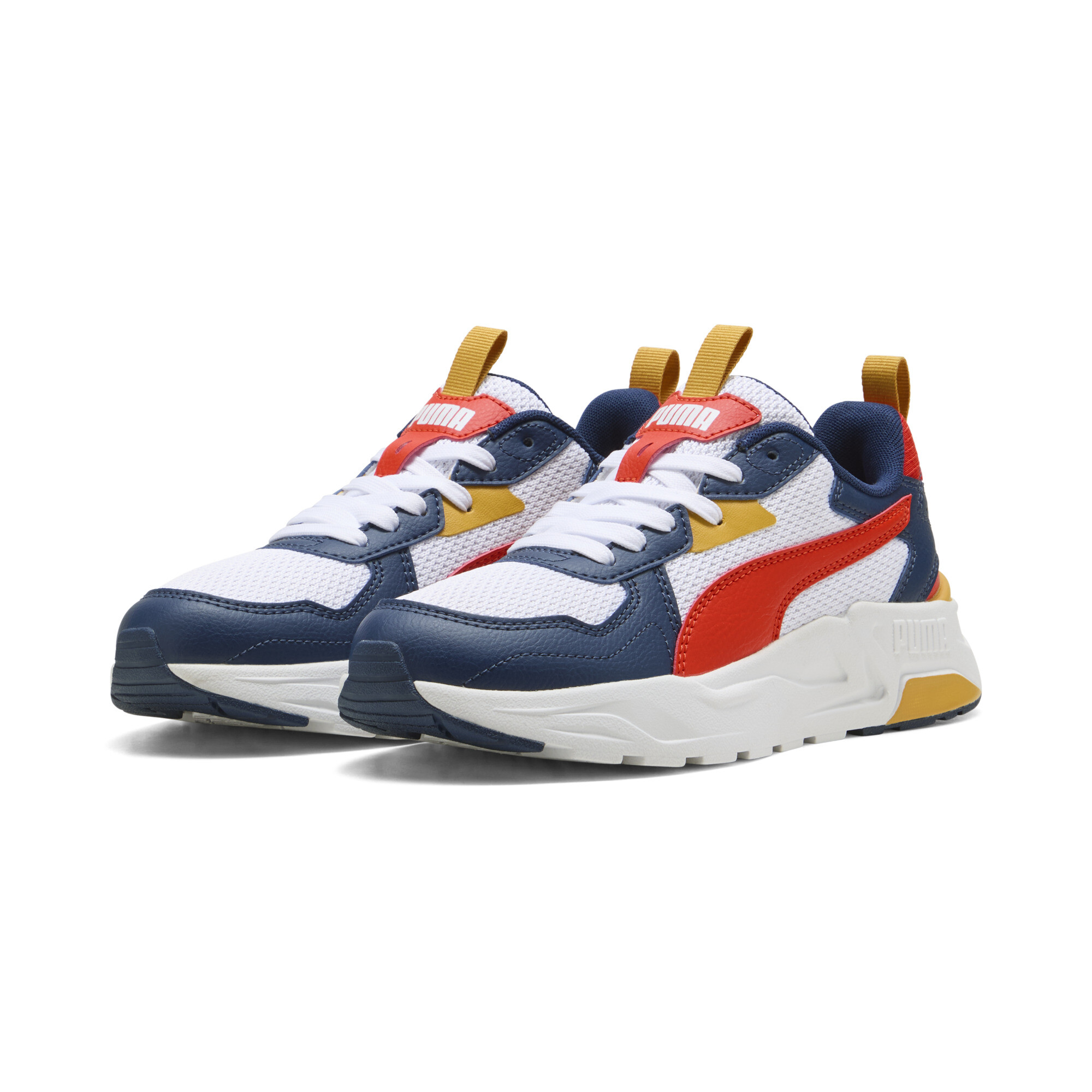 PUMA Trinity Lite sneakers, Blauw/Rood/Wit, Maat 38 thumbnail 6