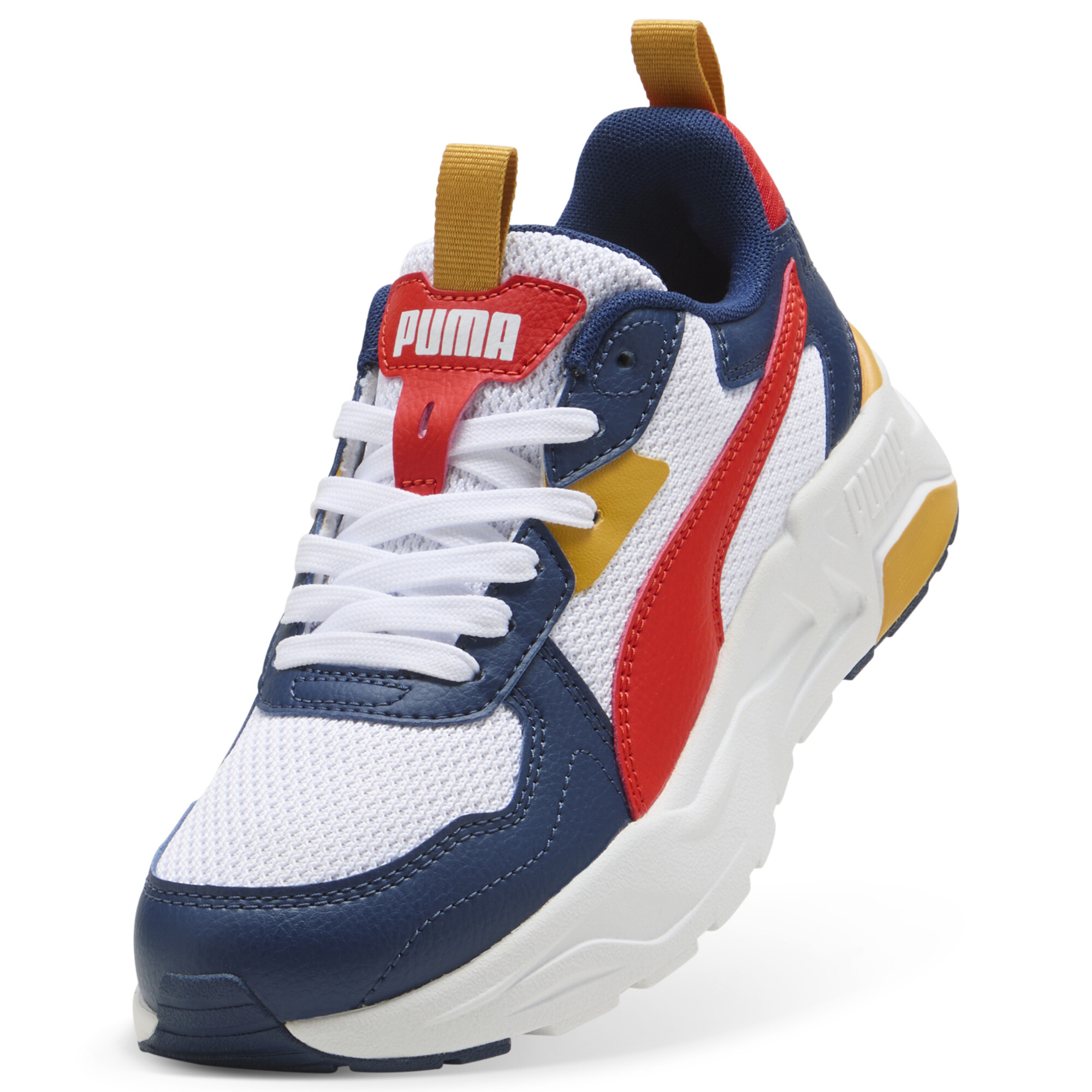 PUMA Trinity Lite sneakers, Blauw/Rood/Wit, Maat 38 thumbnail 2