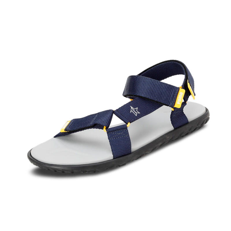 

Men's PUMA X1DER Norman Sandals, White/black/purple