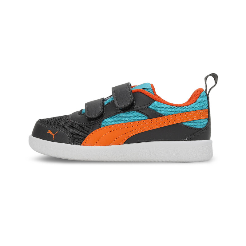 

PUMA X1DER Carter Kid's Shoes, Black/orange/blue