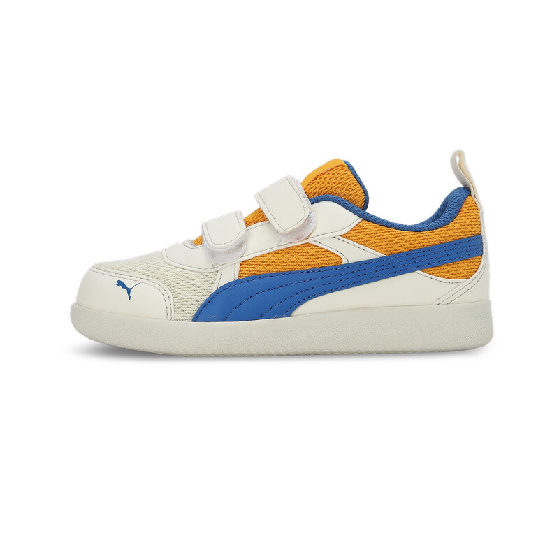 PUMA X1DER Carter Kid's Shoes, White/black/blue