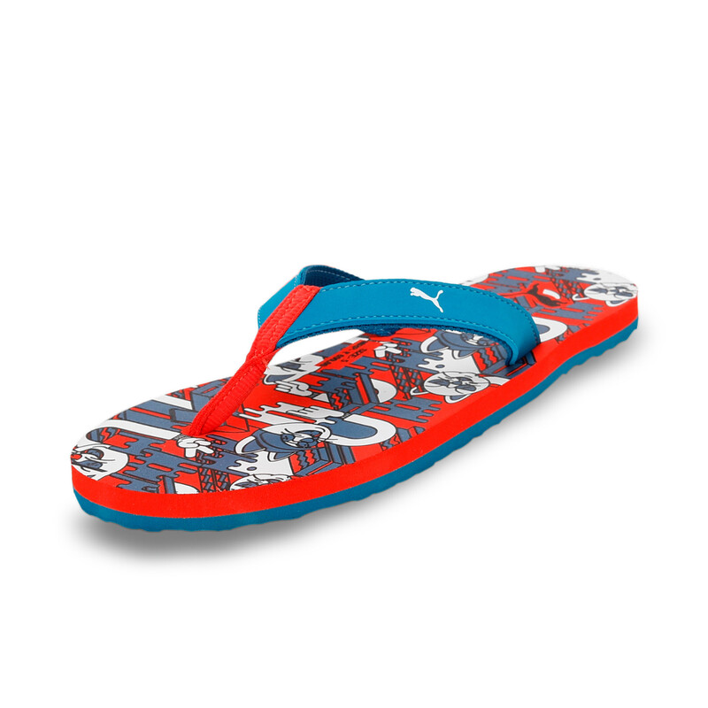 

PUMA X1DER Hepcat Youth Flip-Flops Sandals, Black/red/blue