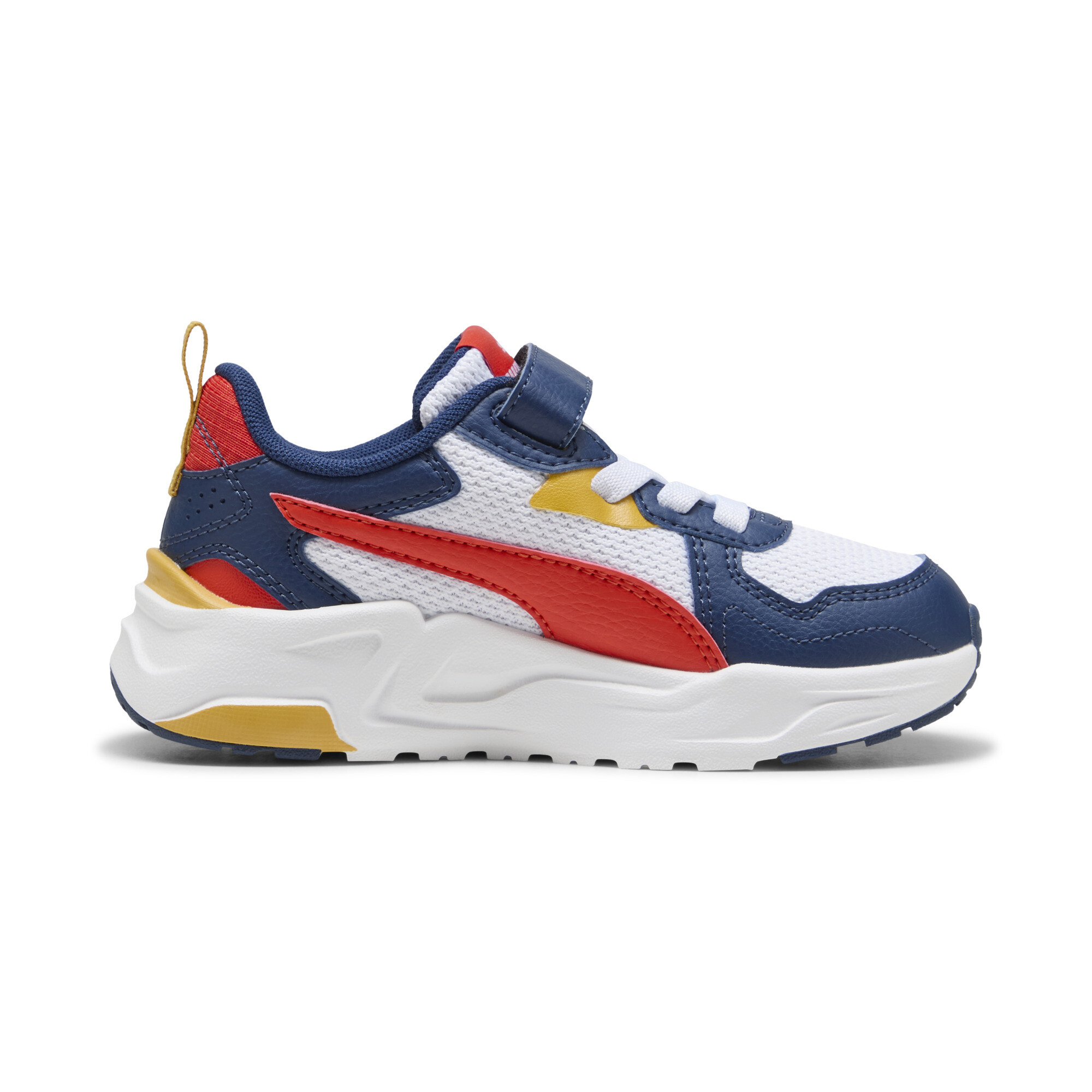 PUMA Trinity Lite sneakers, Blauw/Rood/Wit, Maat 30 thumbnail 3
