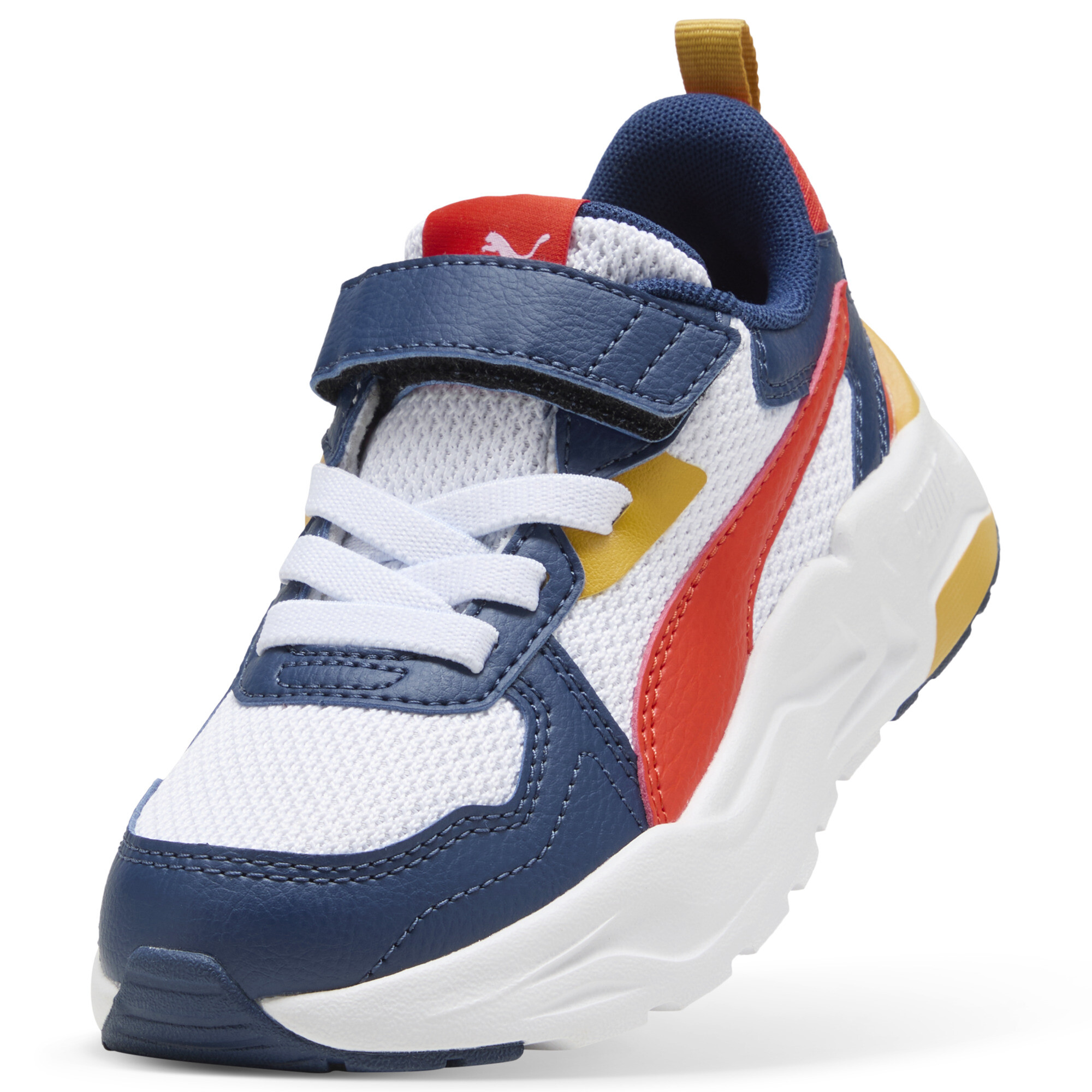 PUMA Trinity Lite sneakers, Blauw/Rood/Wit, Maat 30 thumbnail 2