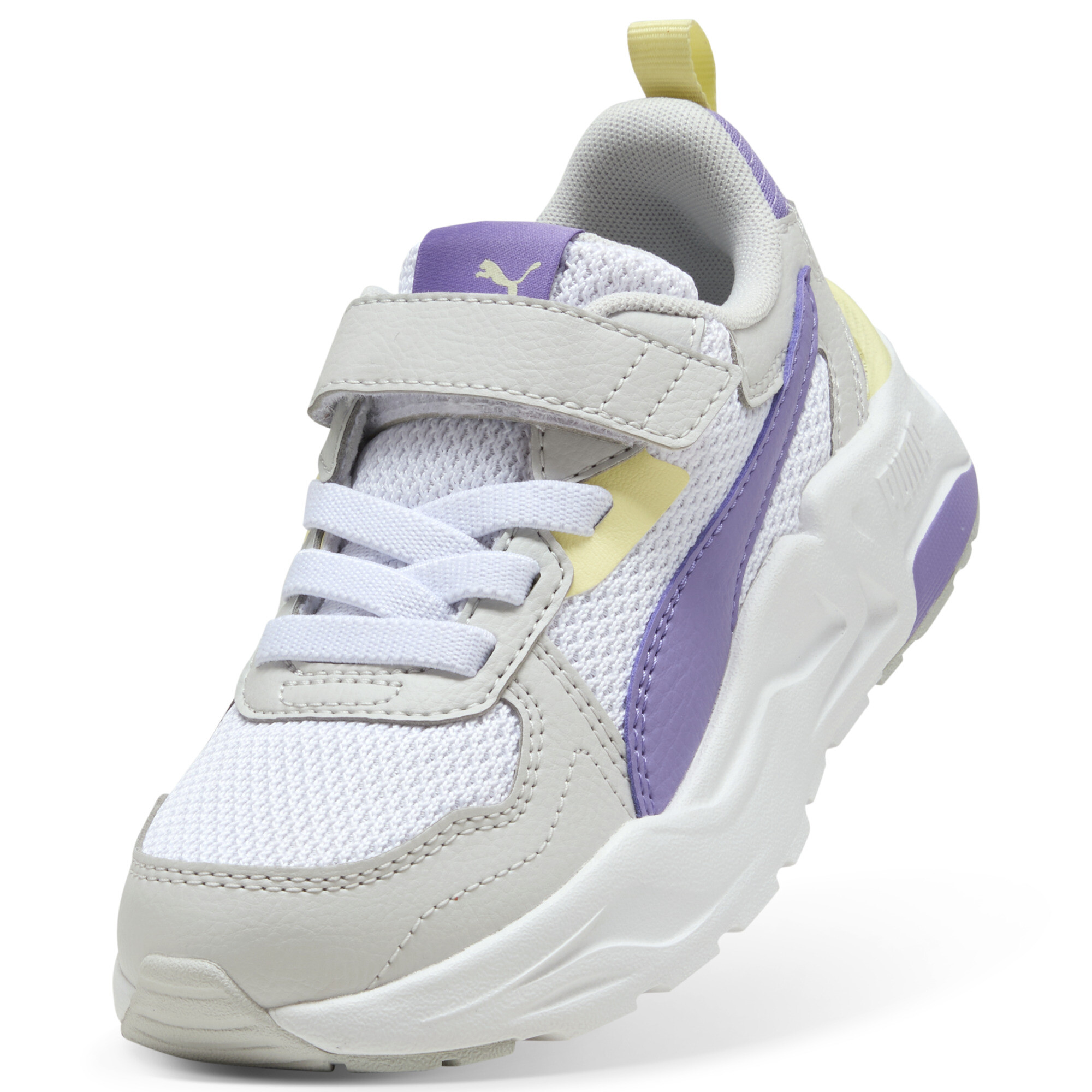 PUMA Trinity Lite sneakers, Grijs/Wit, Maat 32 thumbnail 2