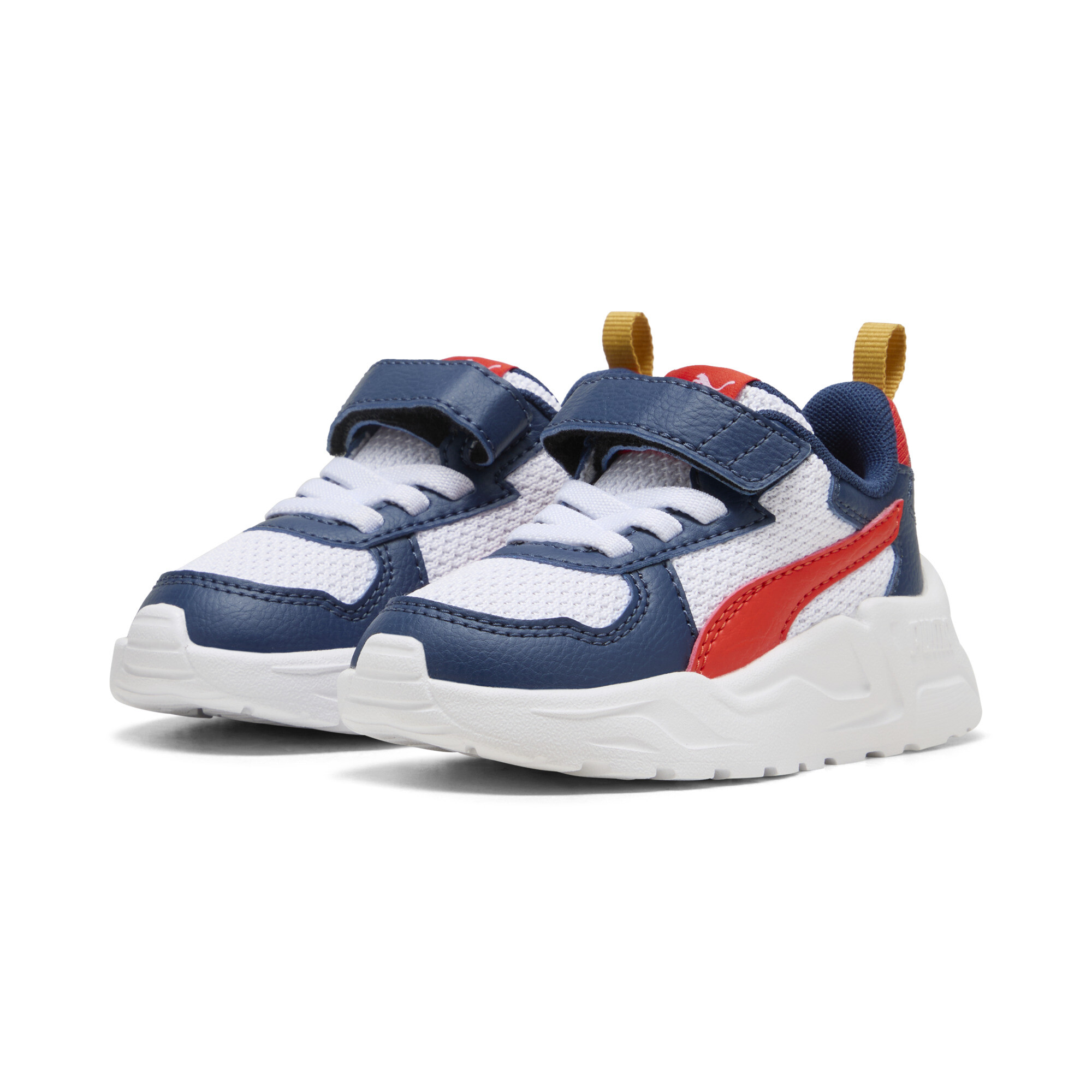 PUMA Trinity Lite sneakers, Blauw/Rood/Wit, Maat 22 thumbnail 6