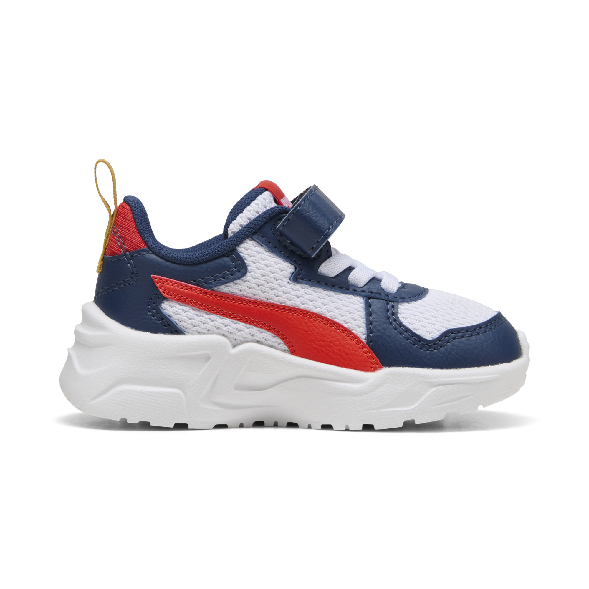 PUMA Trinity Lite sneakers, Blauw/Rood/Wit, Maat 22 thumbnail 3
