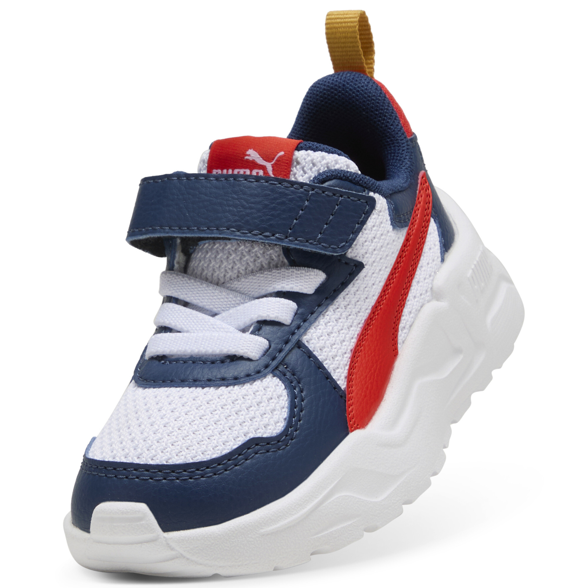 PUMA Trinity Lite sneakers, Blauw/Rood/Wit, Maat 22 thumbnail 2