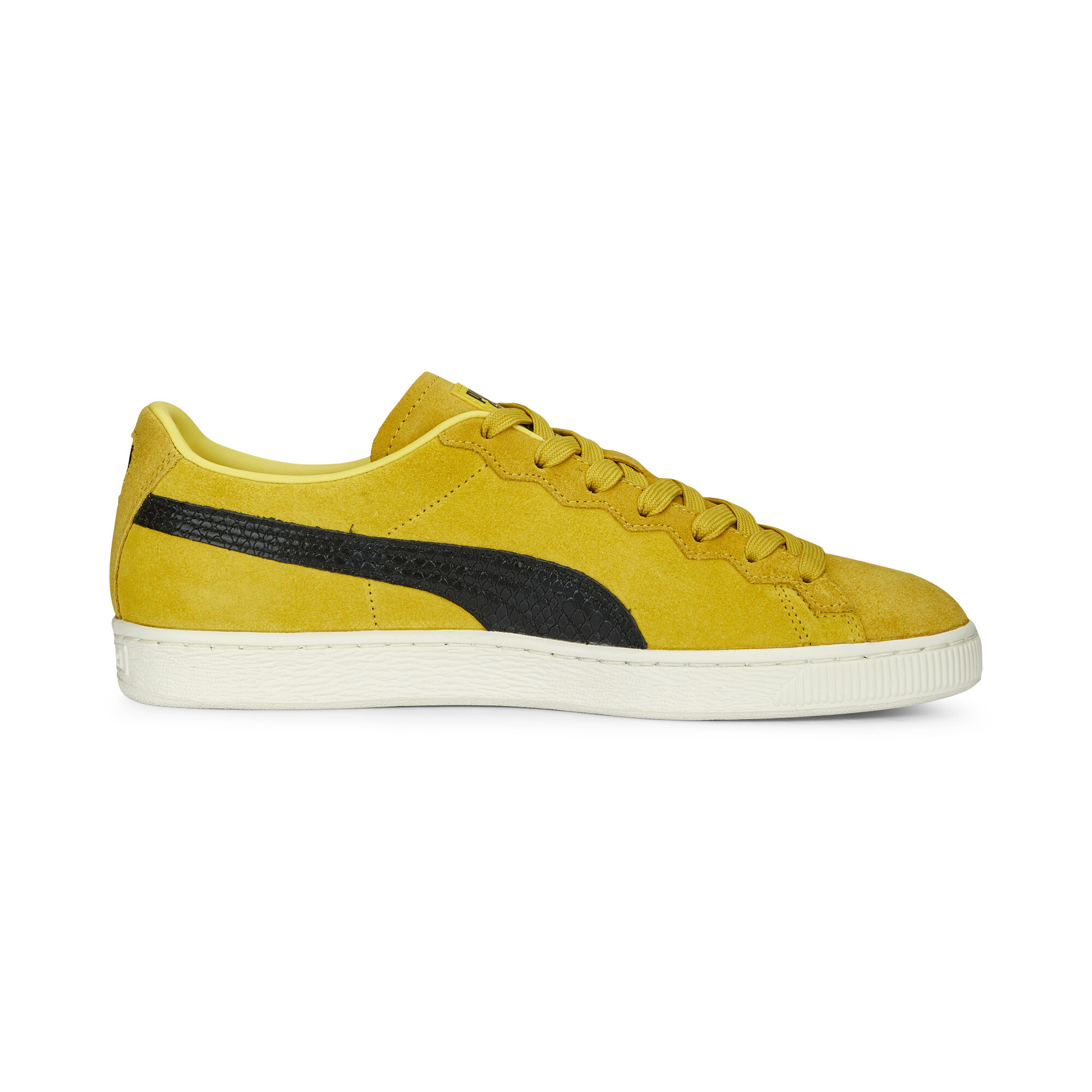 Men's PUMA X STAPLE Suede Sneakers In Yellow, Size EU 42