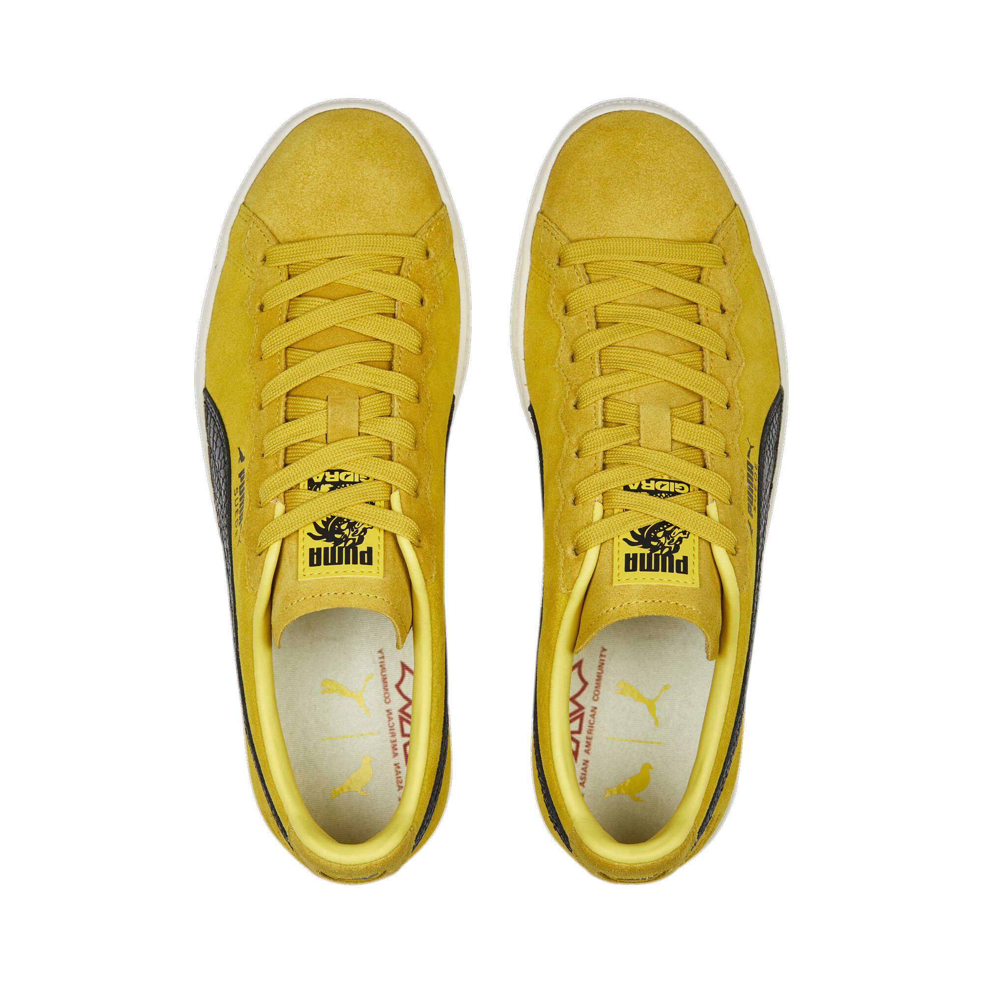 حذاء رياضي PUMA X STAPLE Suede أصفر