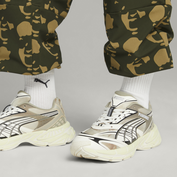 PUMA x PLEASURES Velophasis Overdye Sneakers, Birch Tree-Anise Flower, large-ZAF