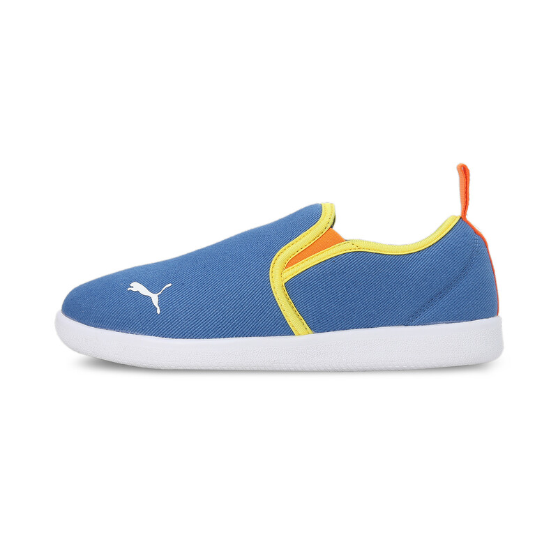Kids PUMA Tobey Youth Sneakers in Orange/Blue/Yellow size 13-Y