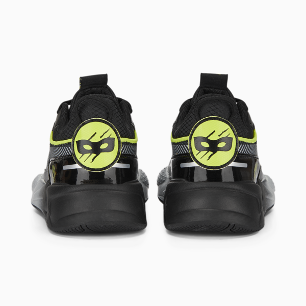 PUMA x MIRACULOUS RS-X Sneakers Pre-School, PUMA Black-Feather Gray-Lime Smash, large-MEX