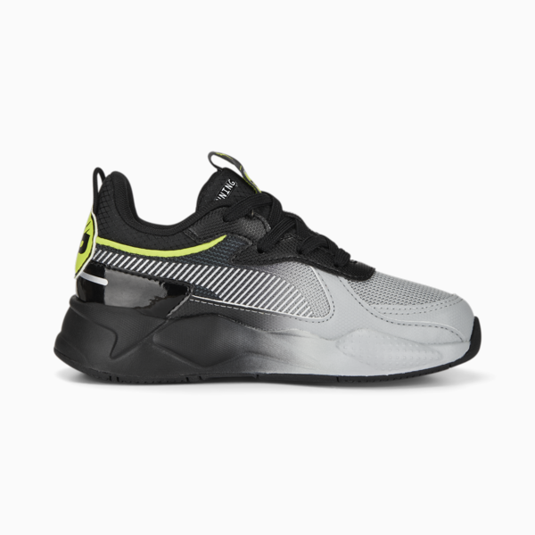 PUMA x MIRACULOUS RS-X Sneakers Pre-School, PUMA Black-Feather Gray-Lime Smash, large-MEX