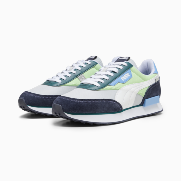 Future Rider New Core Sneakers, Glacier Gray-Spring Fern, large-ZAF