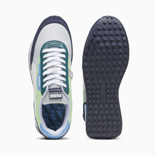 Future Rider New Core Sneakers, Glacier Gray-Spring Fern, large-ZAF