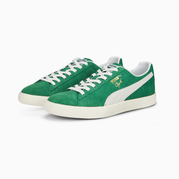 Zapatillas Clyde OG, Verdant Green-PUMA White-Pristine, large-ARG