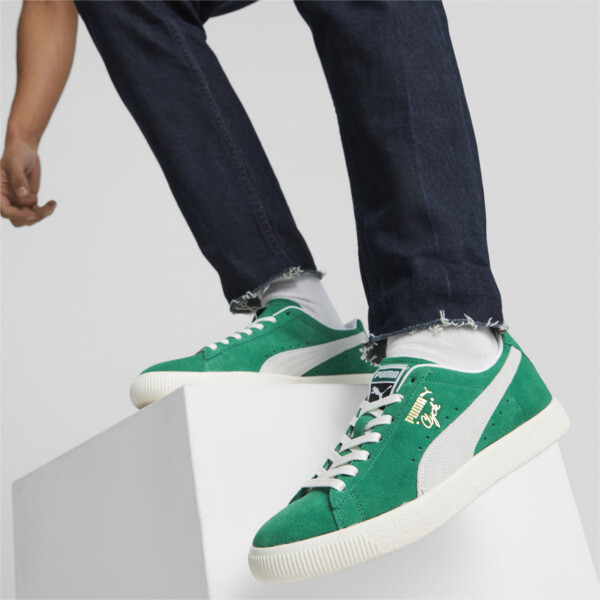 Zapatillas Clyde OG, Verdant Green-PUMA White-Pristine, large-ARG