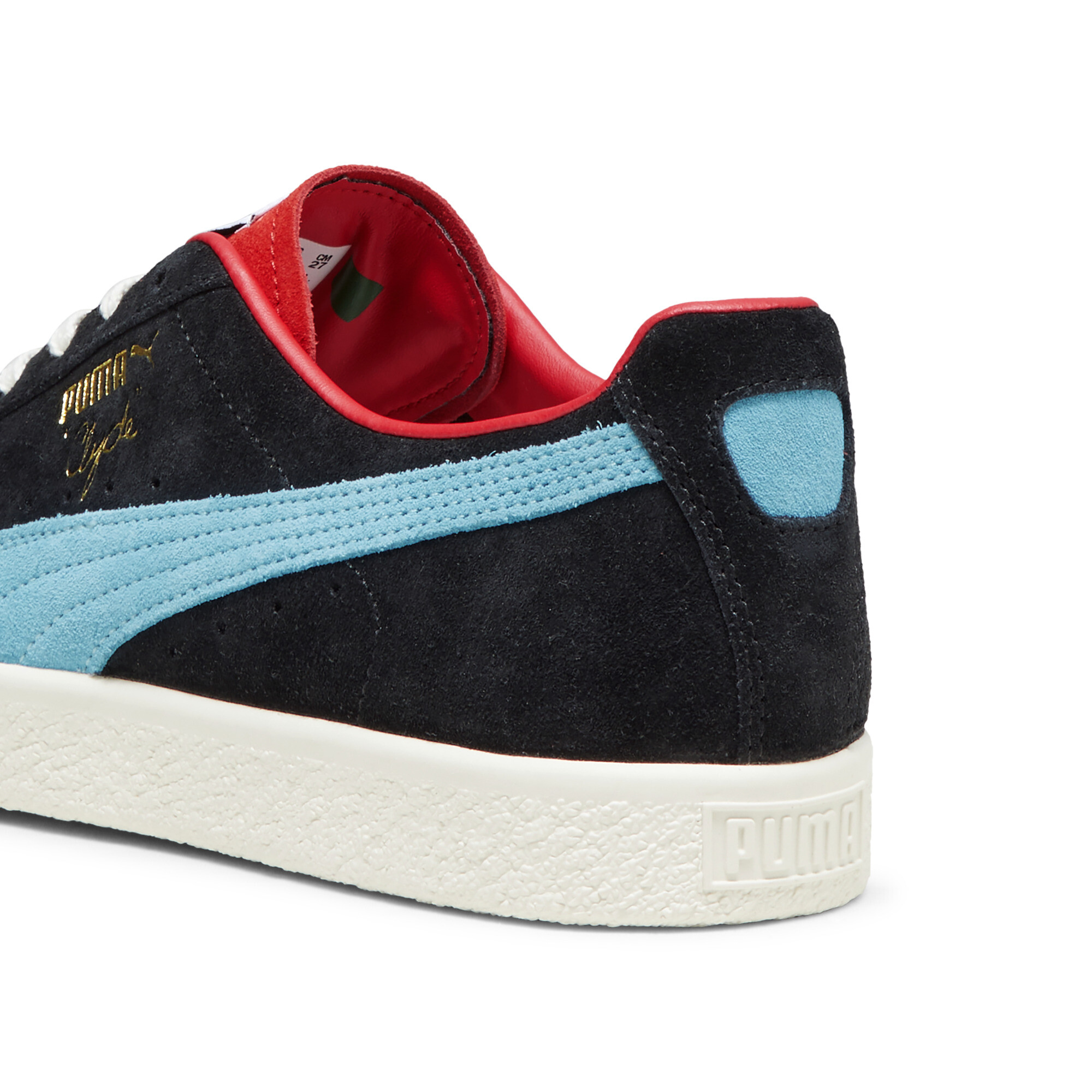 Puma Clyde OG Sneakers, Black, Size 42, Shoes