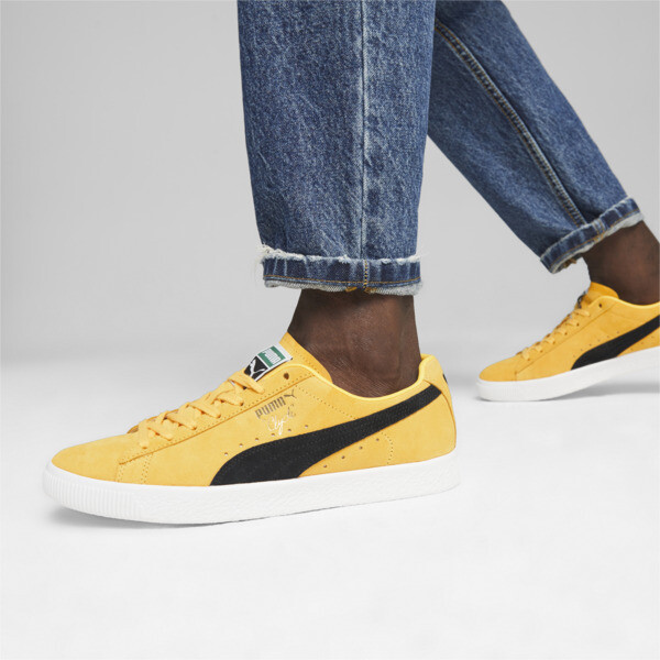 Puma clyde og yellow clearance