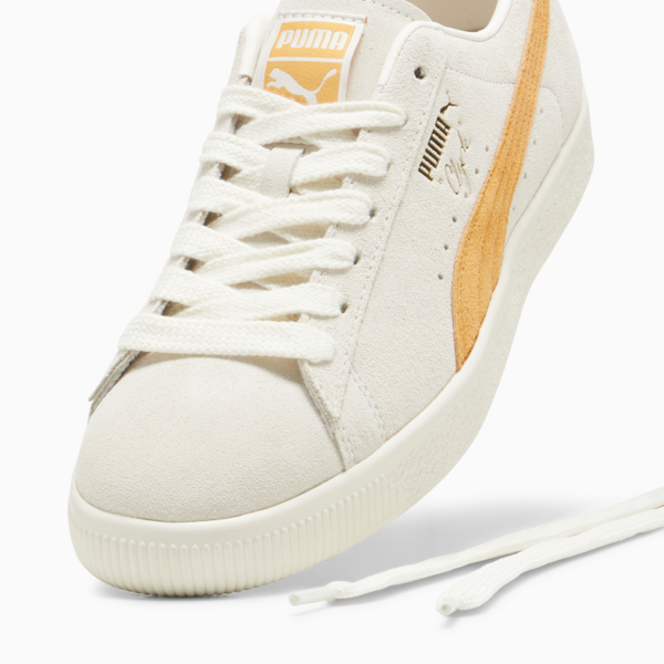 Clyde OG Sneakers, Frosted Ivory-Clementine, large-ZAF