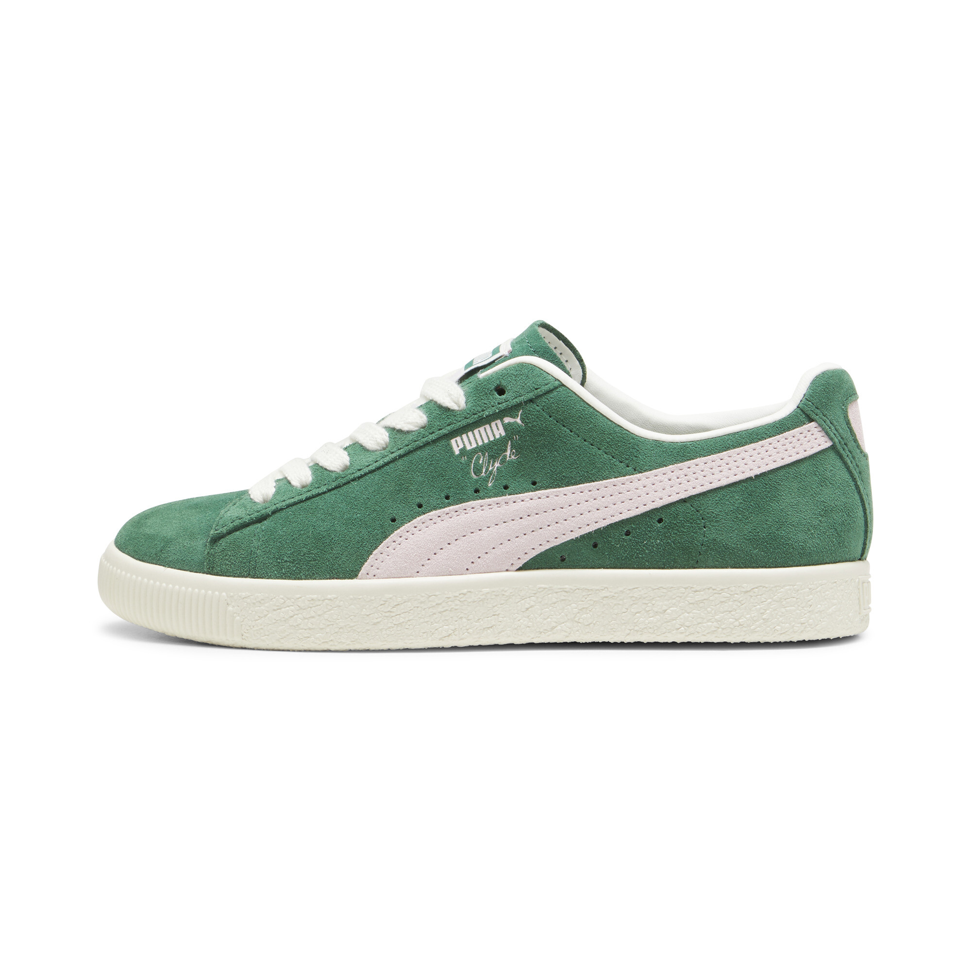 Puma Clyde OG Sneakers, Green, Size 37.5, Shoes