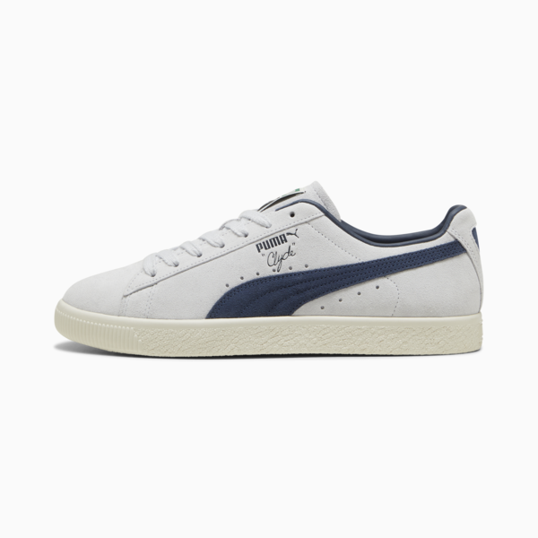 Clyde OG Sneakers, Silver Mist-Frosted Ivory-Club Navy, large-ZAF