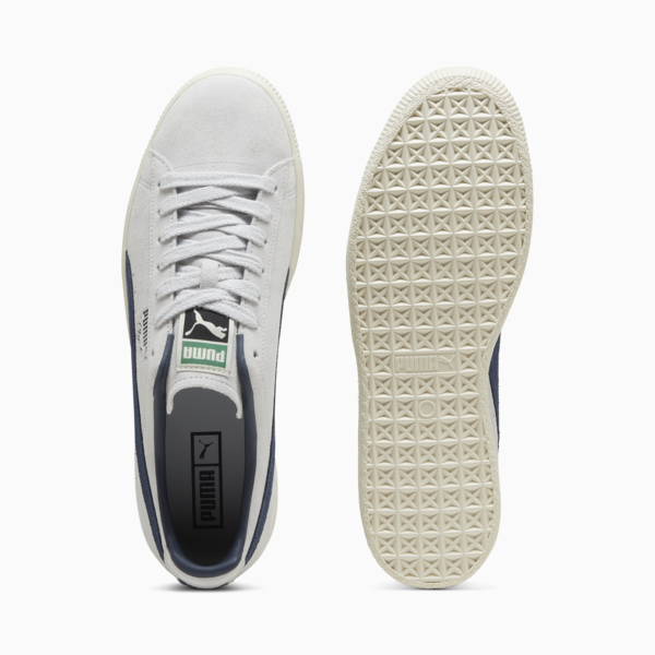 Clyde OG Sneakers, Silver Mist-Frosted Ivory-Club Navy, large-ZAF
