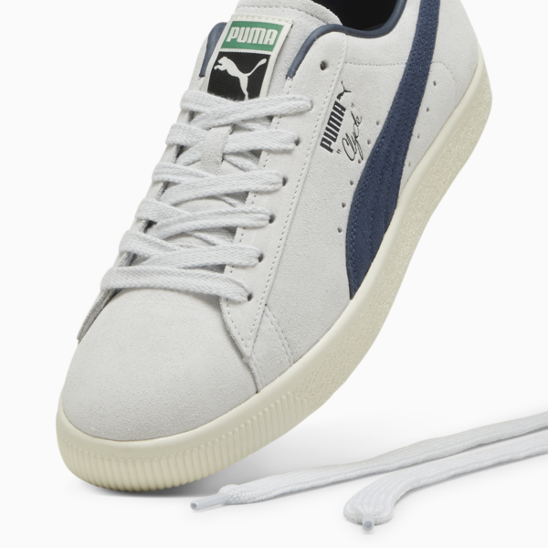 Clyde OG Sneakers, Silver Mist-Frosted Ivory-Club Navy, large-ZAF