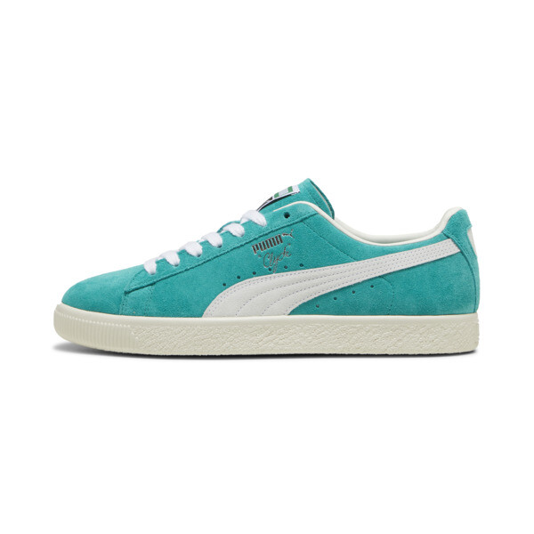 PUMA Clyde OG Sneakers in Spectra Green/Frosted Ivory/White - 391962_13
