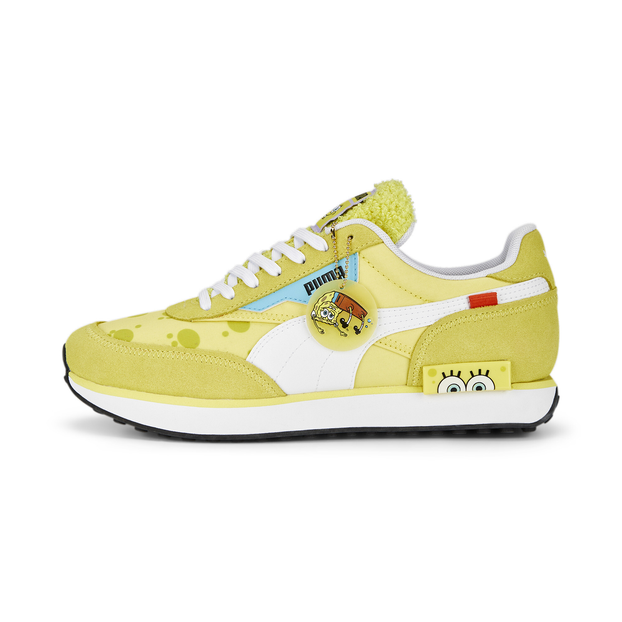 Puma X SPONGEBOB Future Rider Sneakers, Yellow, Size 37, Shoes