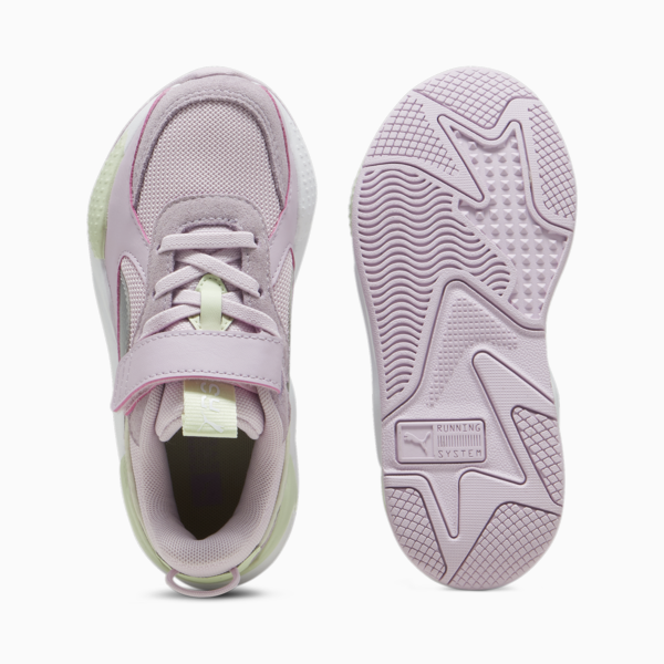 Zapatillas RS-X Metallic para niñas, Grape Mist-PUMA Silver, large-ARG