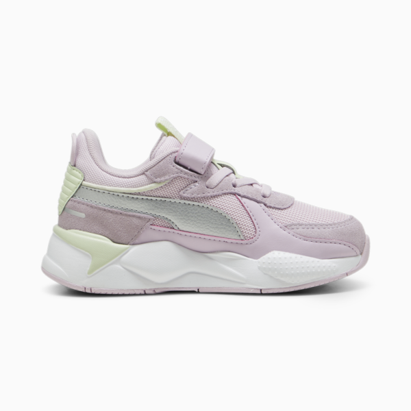 Zapatillas RS-X Metallic para niñas, Grape Mist-PUMA Silver, large-ARG