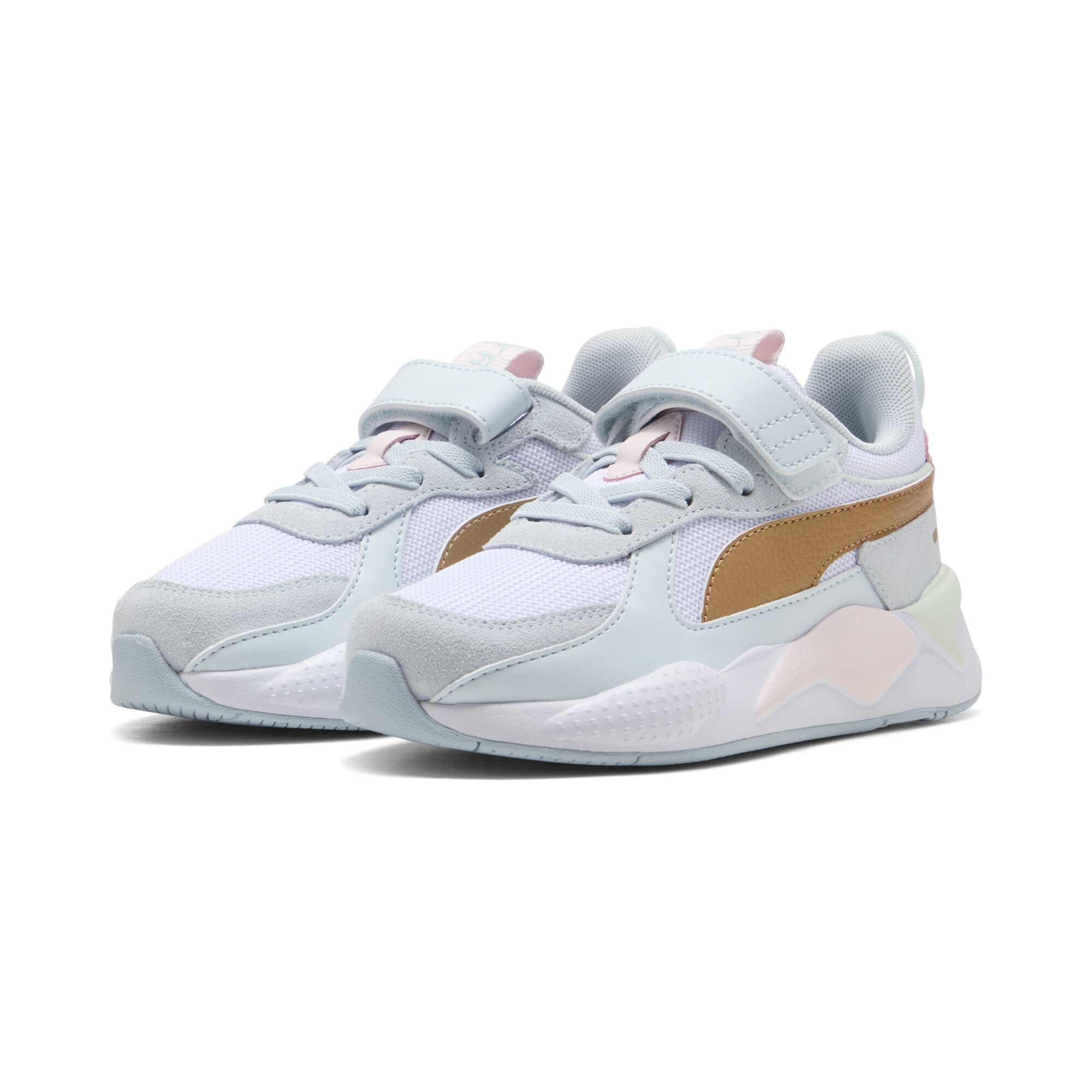 PUMA RS-X Metallic sneakers met alternatieve sluiting+ voor Dames, Wit, Maat 28,5 thumbnail 6